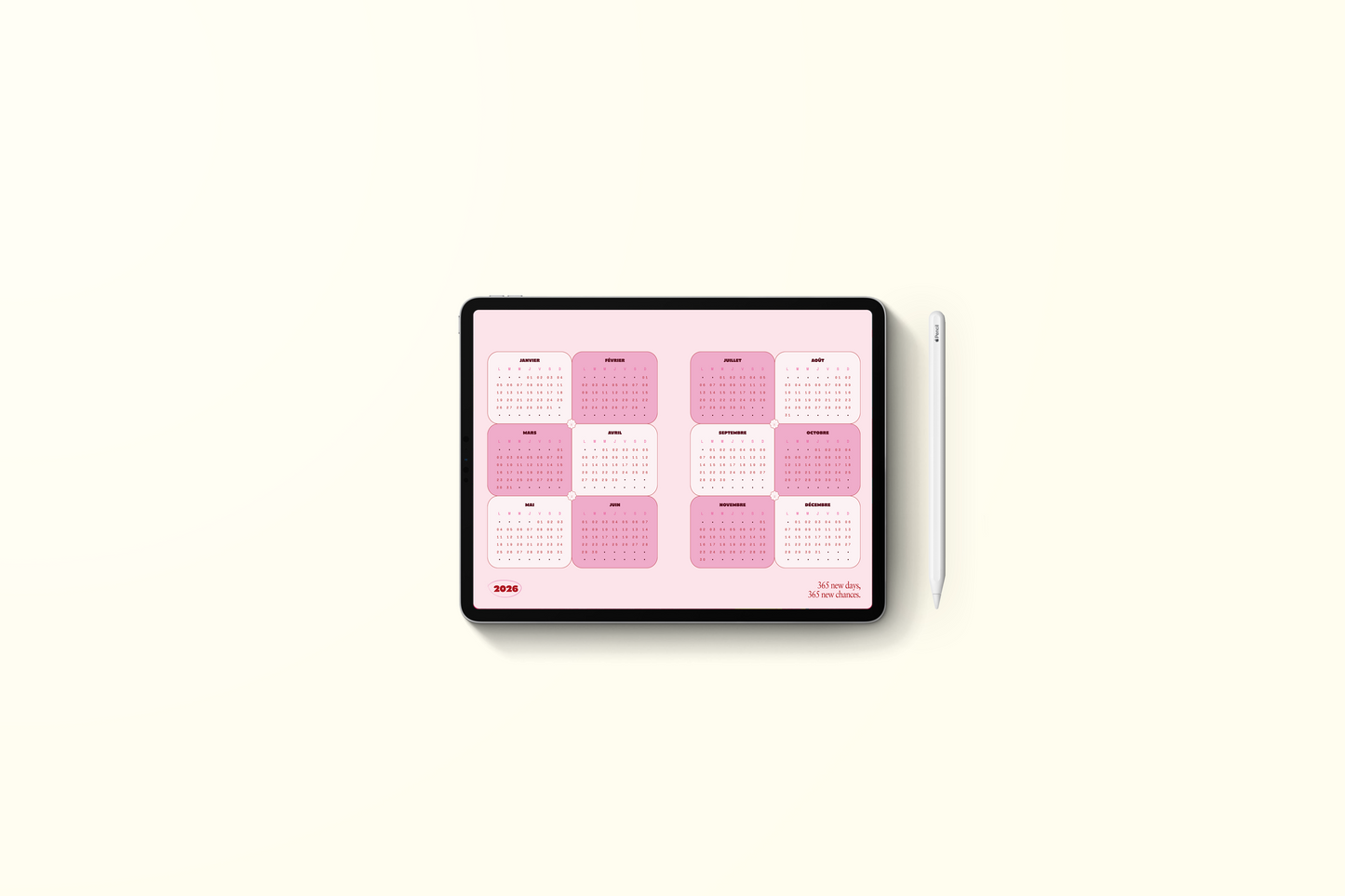 Planner Numérique 2026